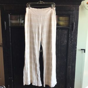 LA Relaxed Wide Leg Beach Palazzo Pants M NWOT
